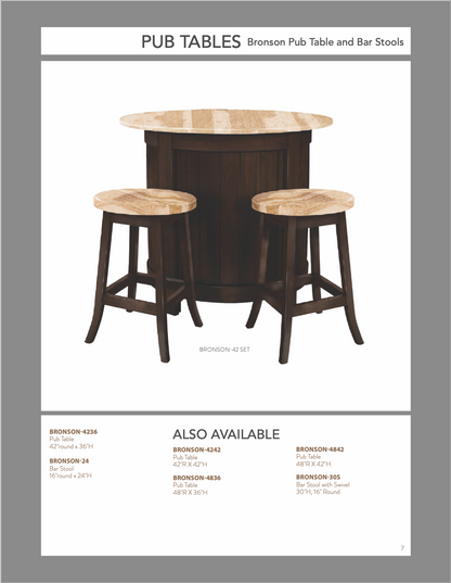 Bronson Gathering Table and Chair Set