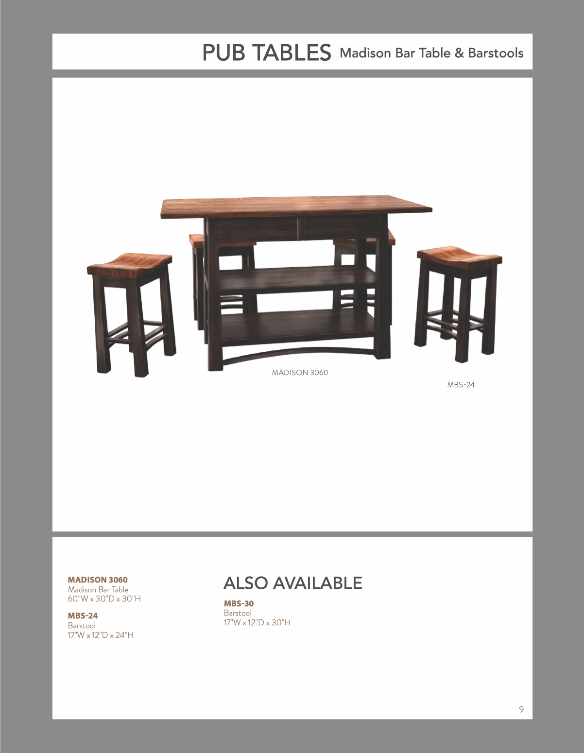 Madison Gathering Table and Chair Set