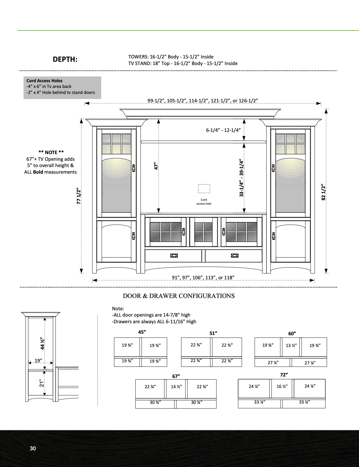 Winchester Entertainment Center / Wall Unit