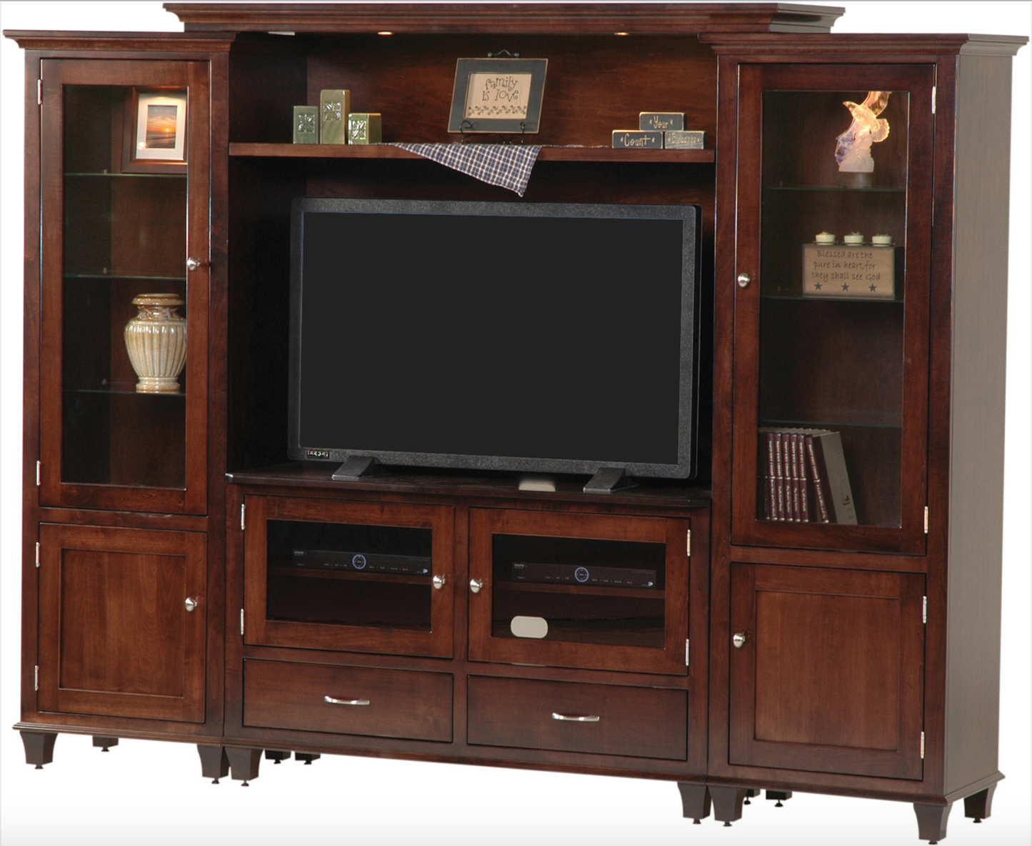 Bourten Bridge Entertainment Center / Wall Unit