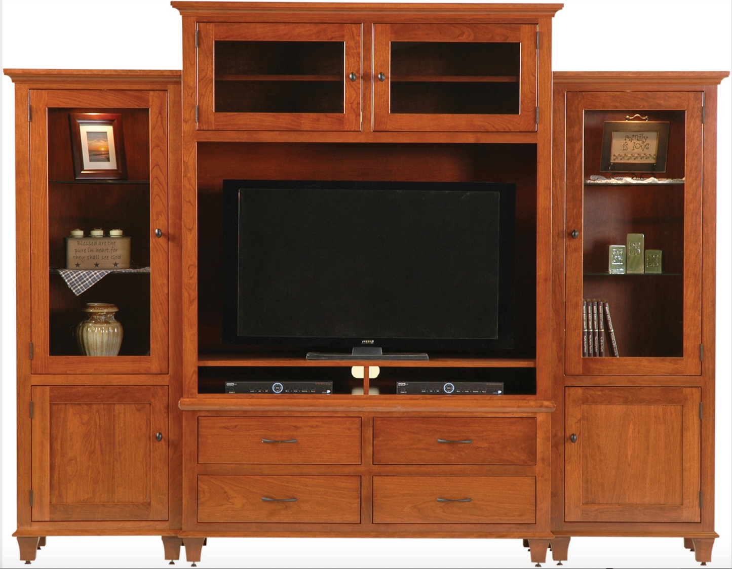 Bourten Magnum Hutch Entertainment Center / Wall Unit