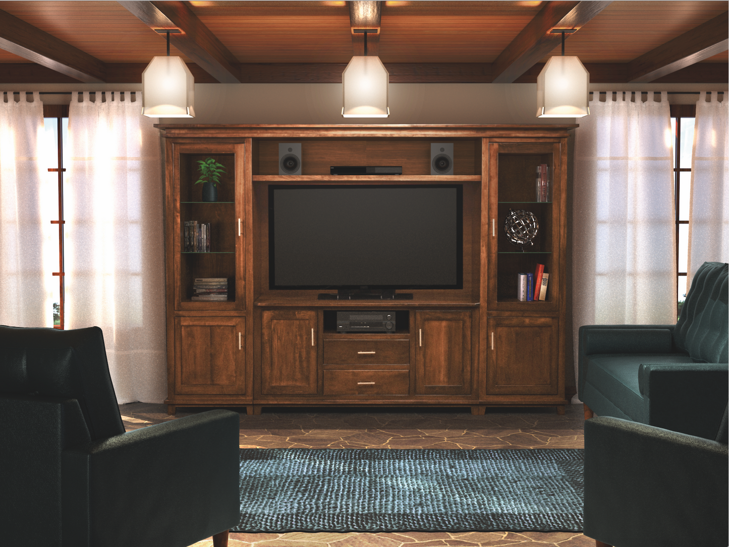 Hilton Entertainment Center / Wall Unit
