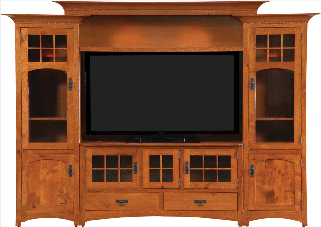 Winchester Bridge Entertainment Center / Wall Unit