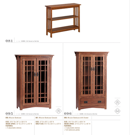 Mission 46" Sofa Table