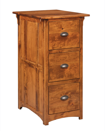 3 Drawer Mission Deluxe File Cabinet
