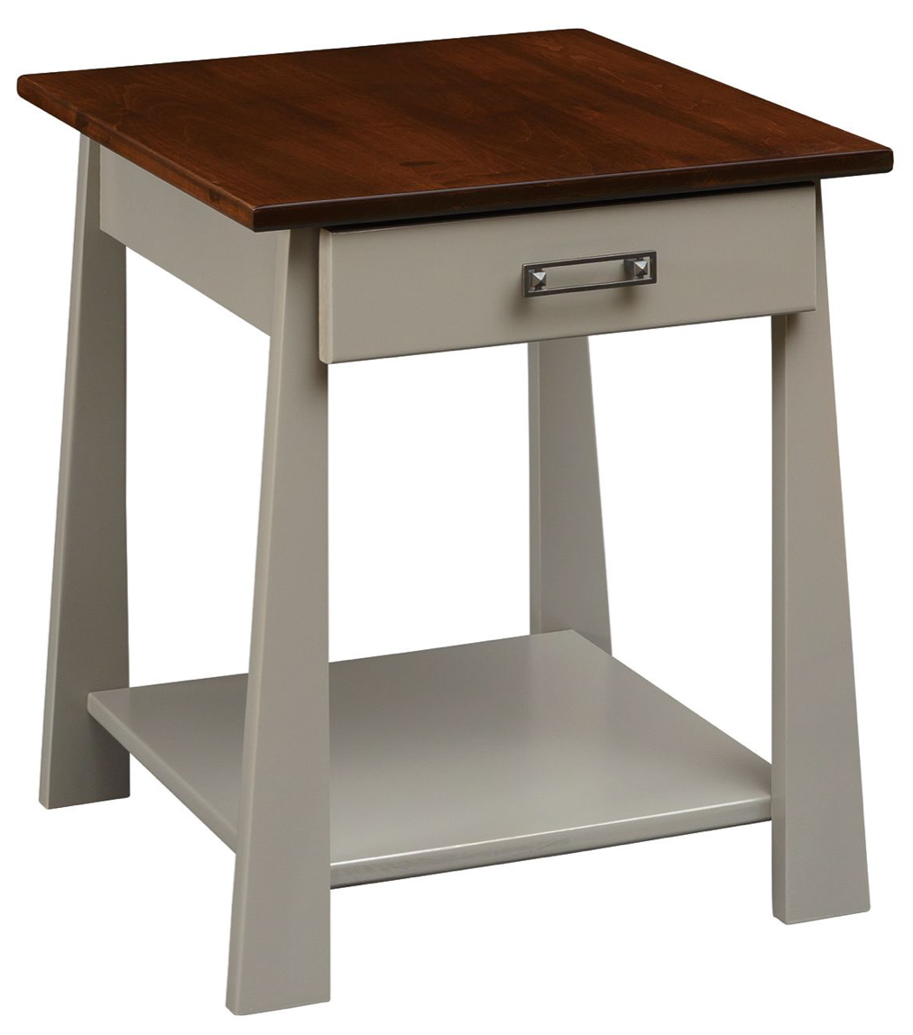 Roanoke Open End Table - 22" W