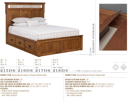 Lancaster Mission Bedroom Set