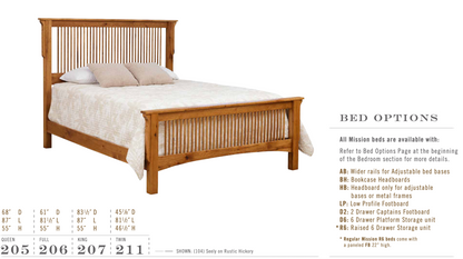 Lancaster Mission Bedroom Set