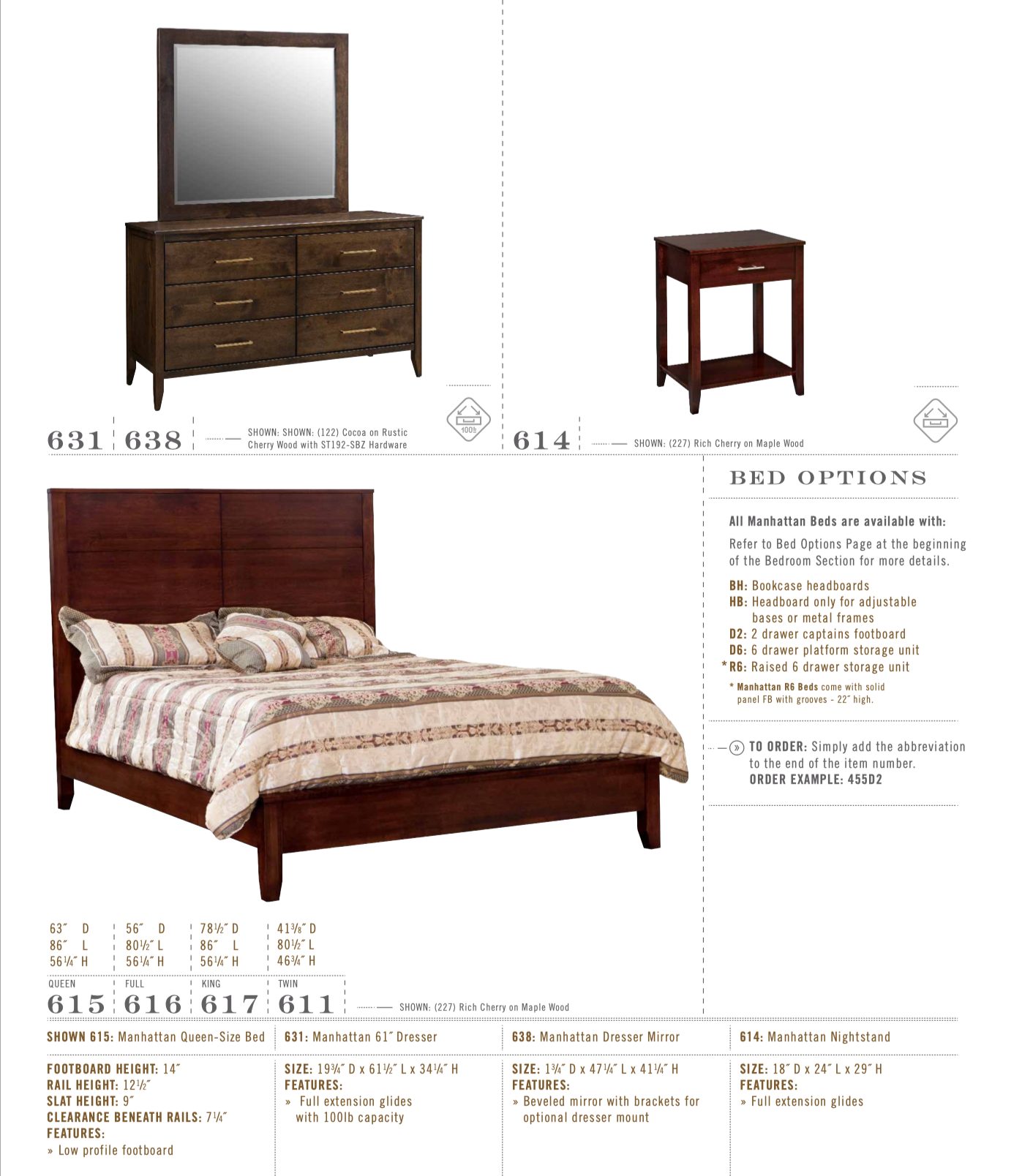 Manhattan Bedroom Set
