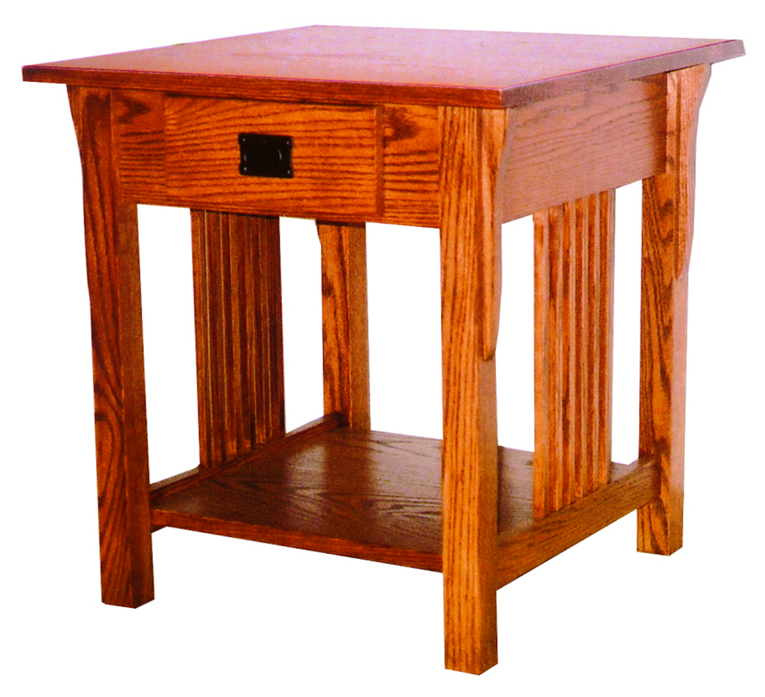 Prairie Mission 24" x 24" x 25" Lamp End Table