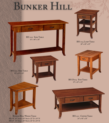 Bunker Hill 48" Sofa Table