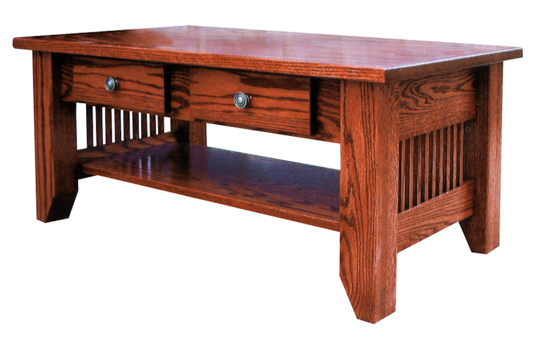 Mission Heavy Leg 40" Coffee Table 