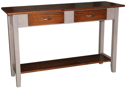 Shaker 2-Tone 48" Sofa Table