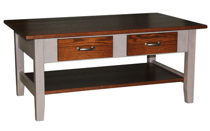 Shaker 2-Tone 40" Coffee Table