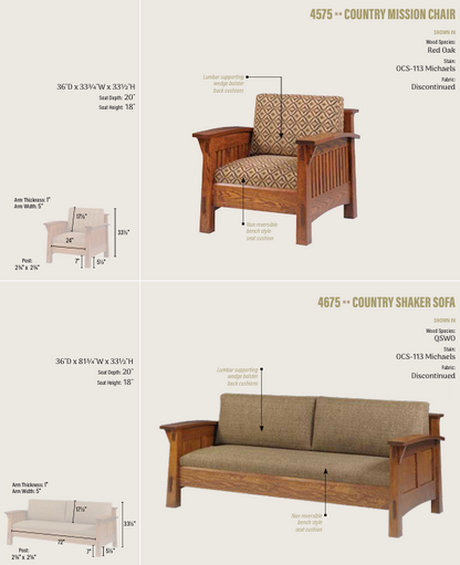 Country Mission Chair