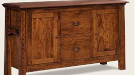 Artesa 2 Drawer, 2 Door Lateral File Credenza
