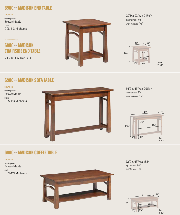 Madison Coffee Table