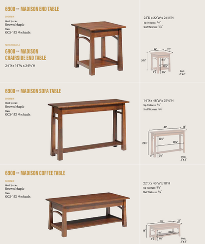 Madison Coffee Table