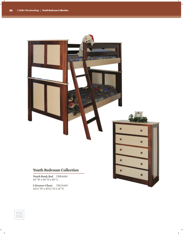 Youth 5 Drawer Chest