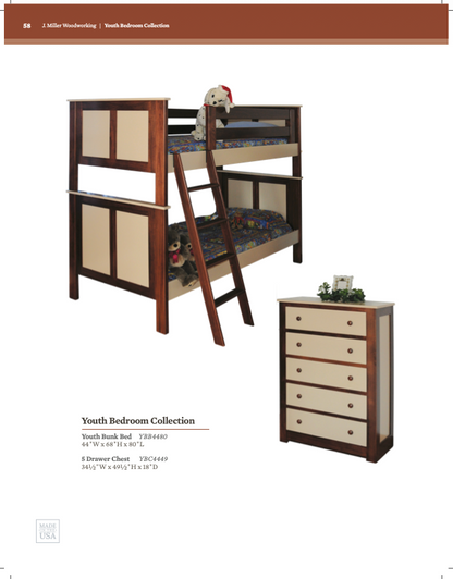 Youth 5 Drawer Chest