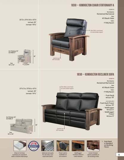 Kimbolton Recliner Sofa