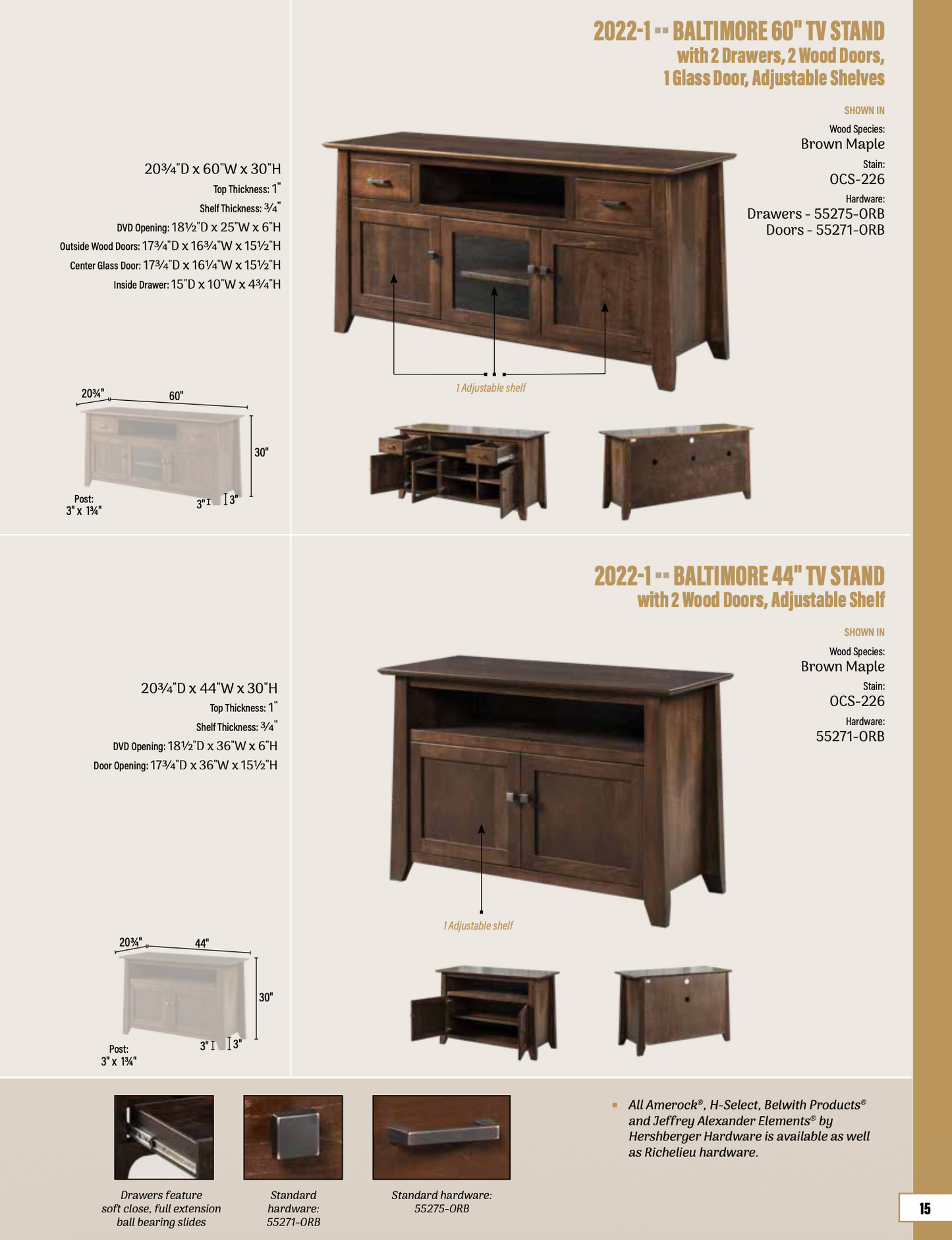 Baltimore 60" TV Stand