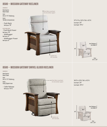 Mission Gateway Recliner