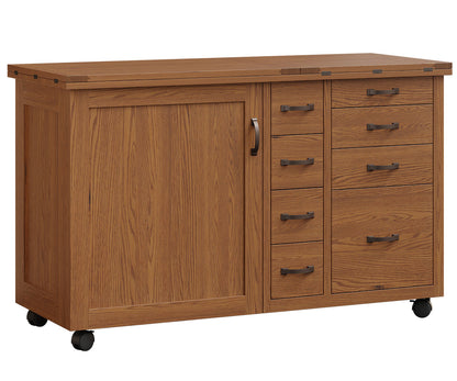 Sewing Cabinet with Wings
