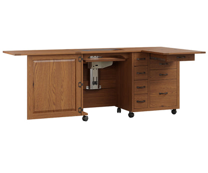 Sewing Cabinet with Wings