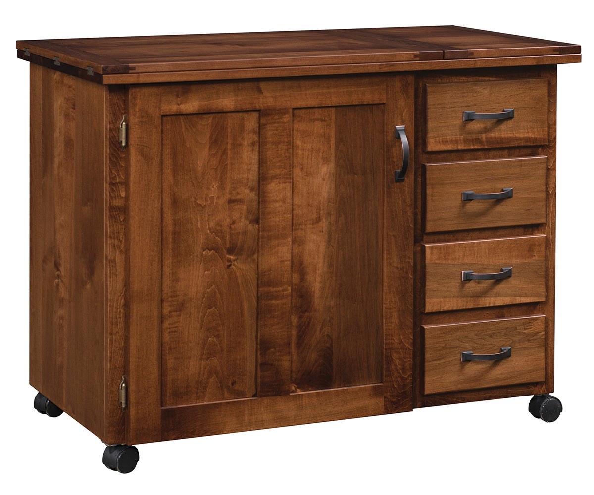 Single Door Sewing Cabinet