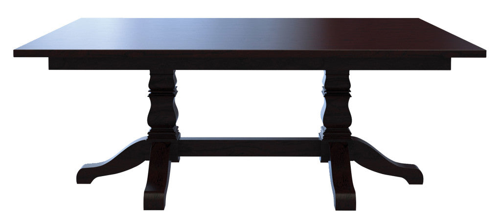 Square Tulip Double Pedestal Table