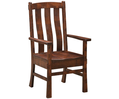 Superior Mission Saw-Marked Arm Chair