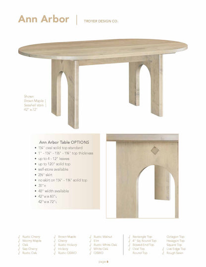 Ann Arbor Table