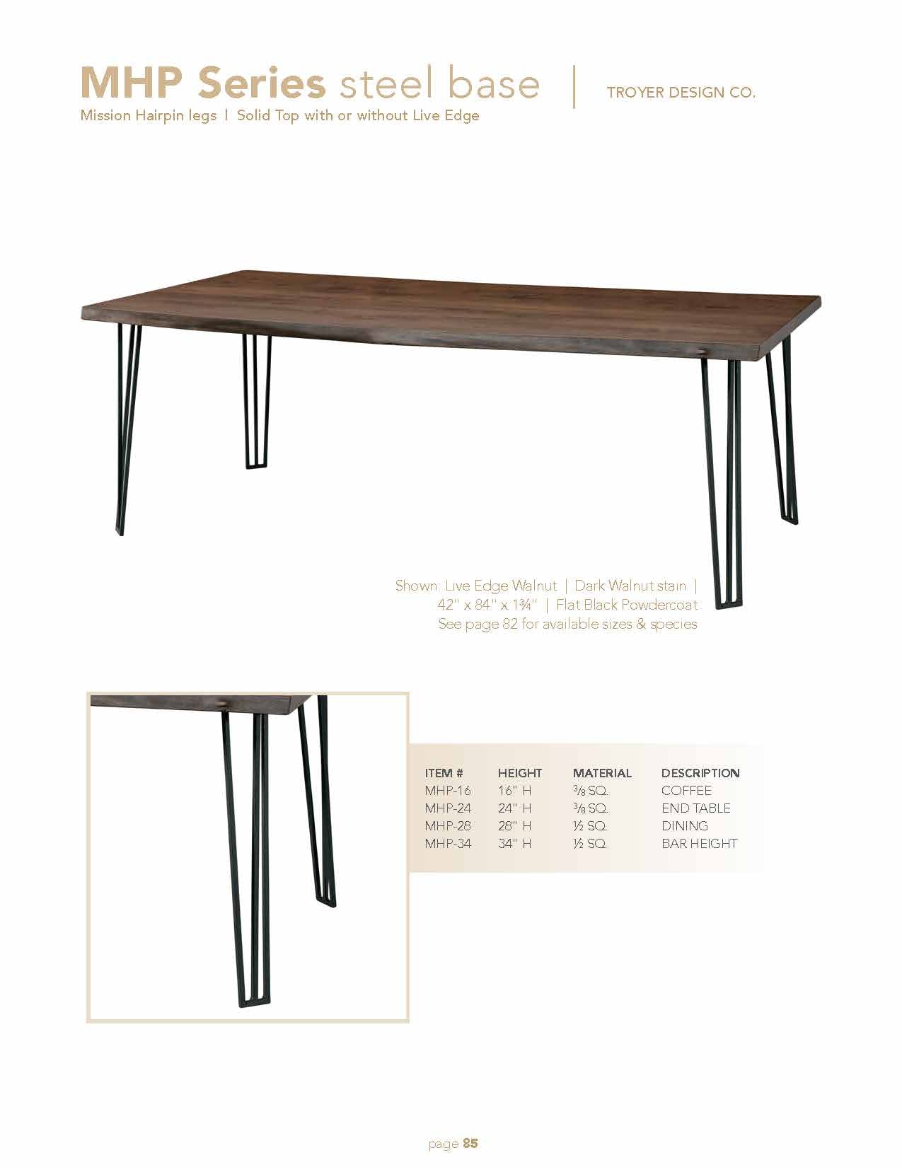 MHP Series steel base