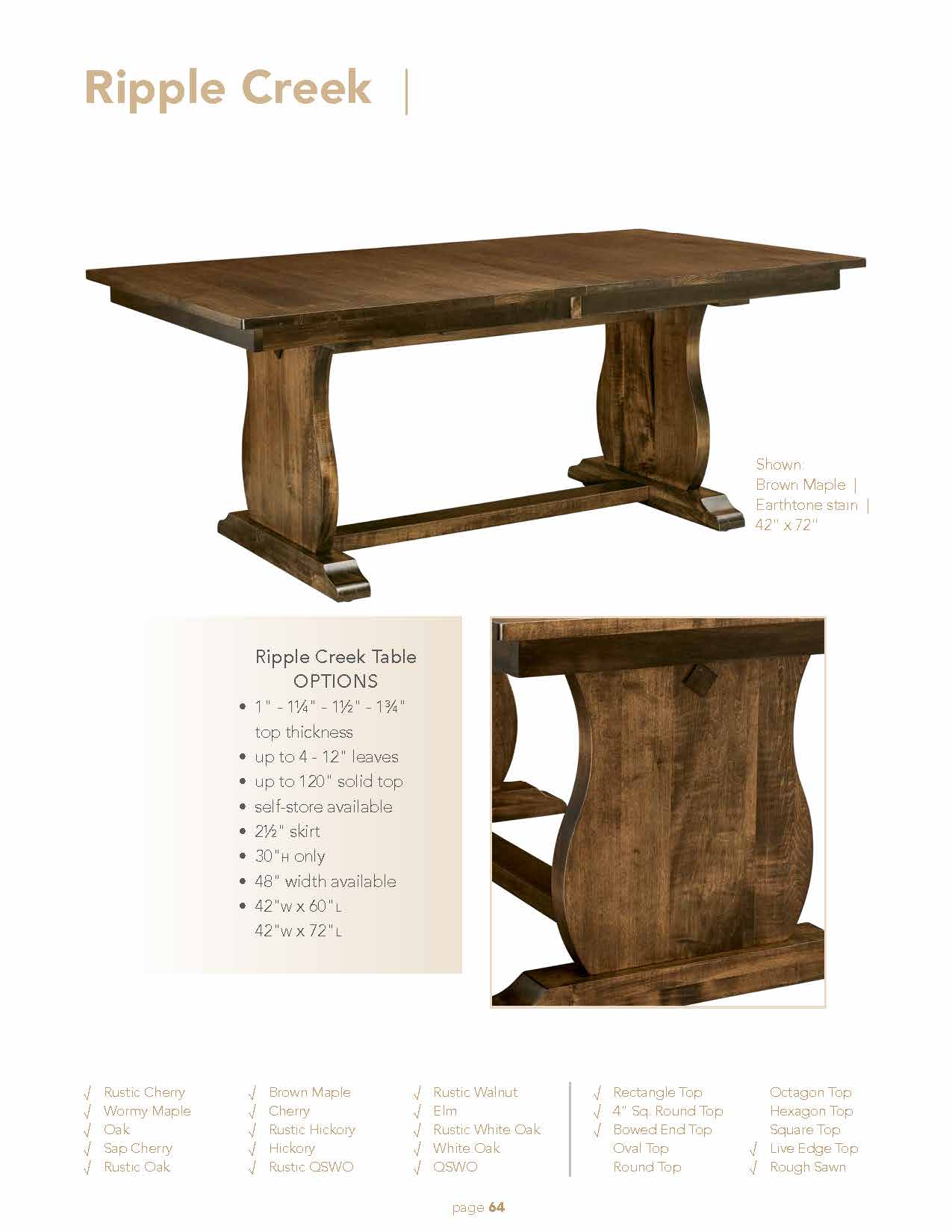 Ripple Creek Table