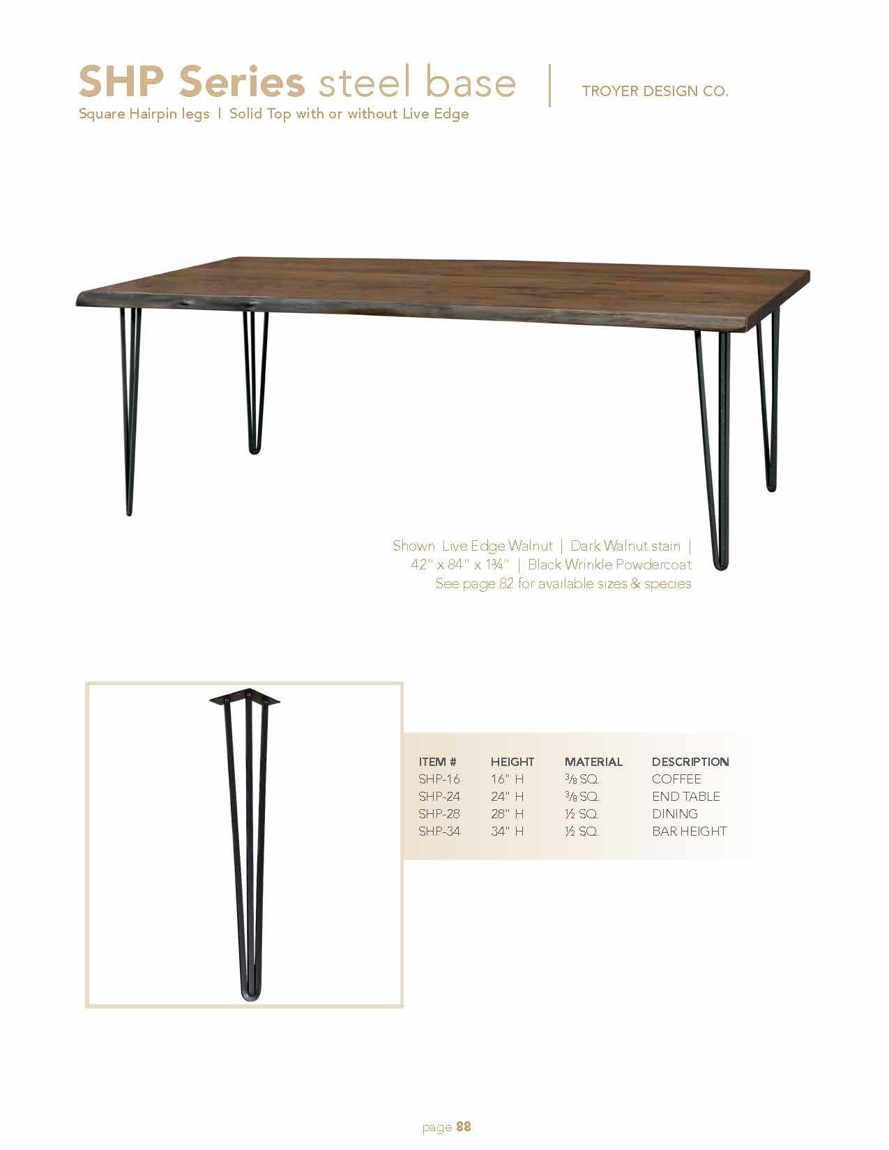 SHP Series steel base