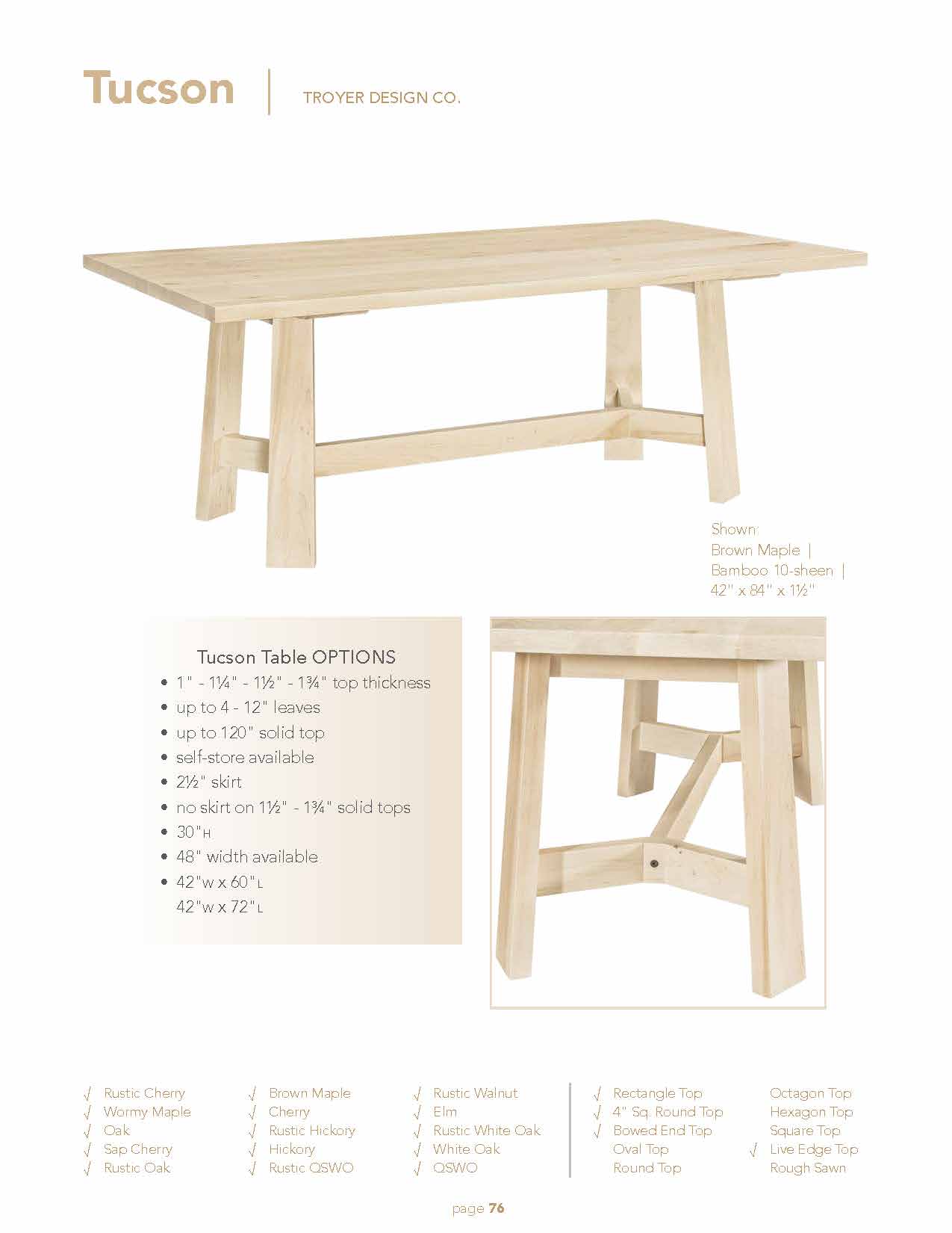 Tucson Table