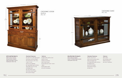 Cheyenne 2 Door Hutch