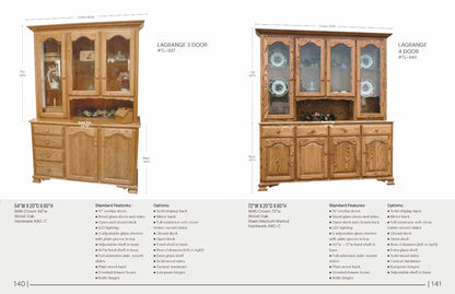 Lagrange 3 Door Hutch