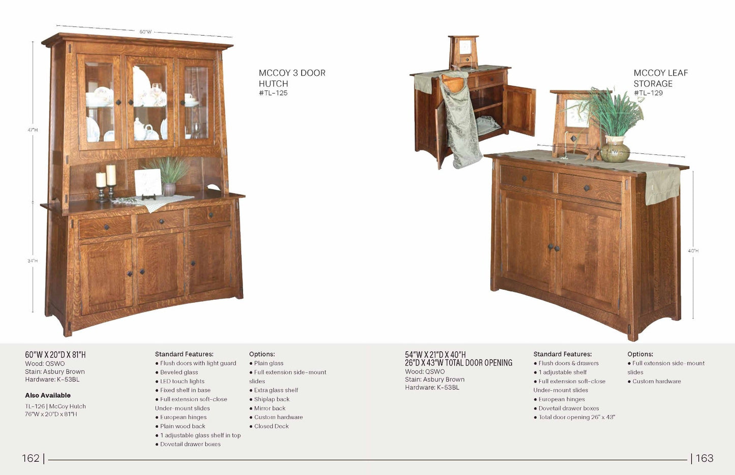 Mccoy Leaf Storage Sideboard