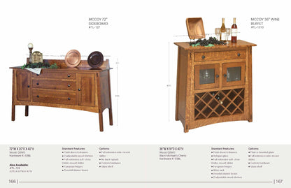 Mccoy 36” Wine Buffet