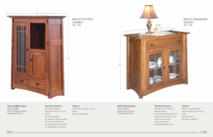 Mccoy Pottery Cabinet