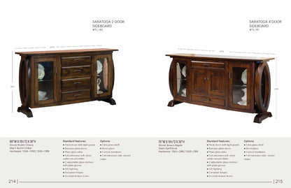 Saratoga 4 Door Sideboard