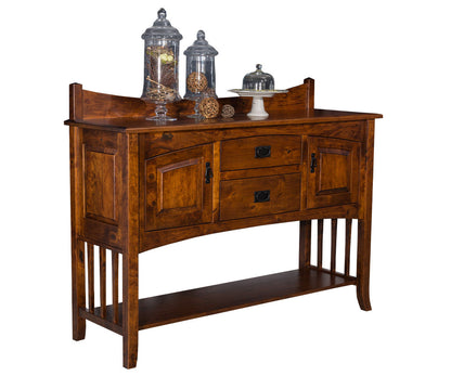 Cambria Sideboard With Bottom Shelf