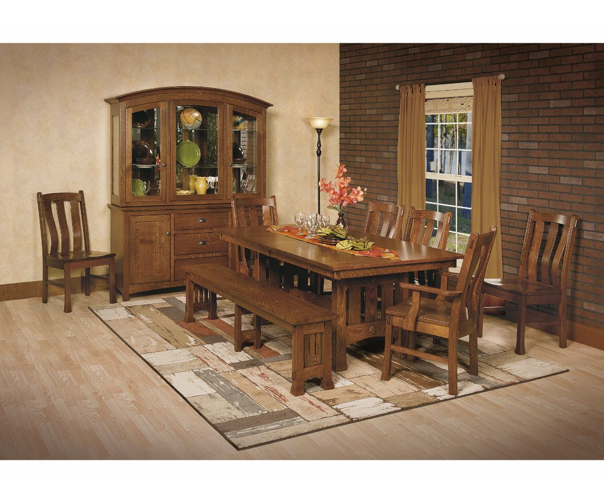 OLD Century Mission 3 Door Hutch