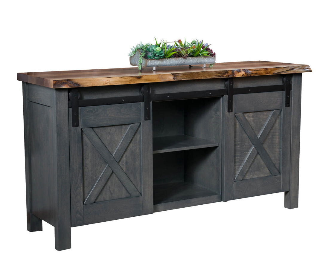 Xavier 72” Sideboard With Sliding Doors