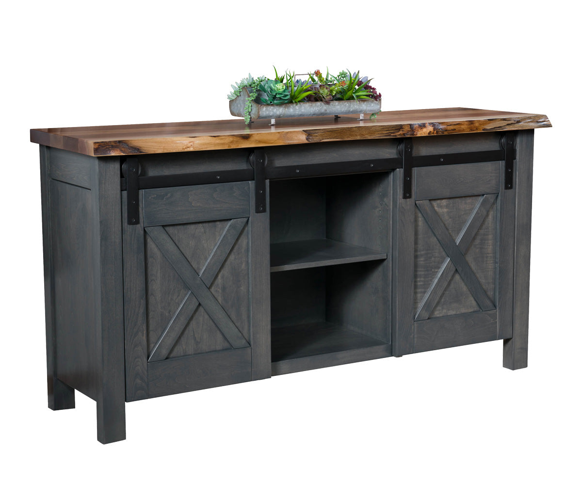 Xavier 72” Sideboard With Sliding Doors