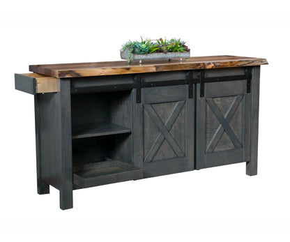 Xavier 72” Sideboard With Sliding Doors