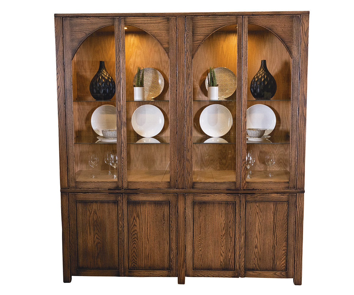 Alexandria Arch 4 Door Hutch