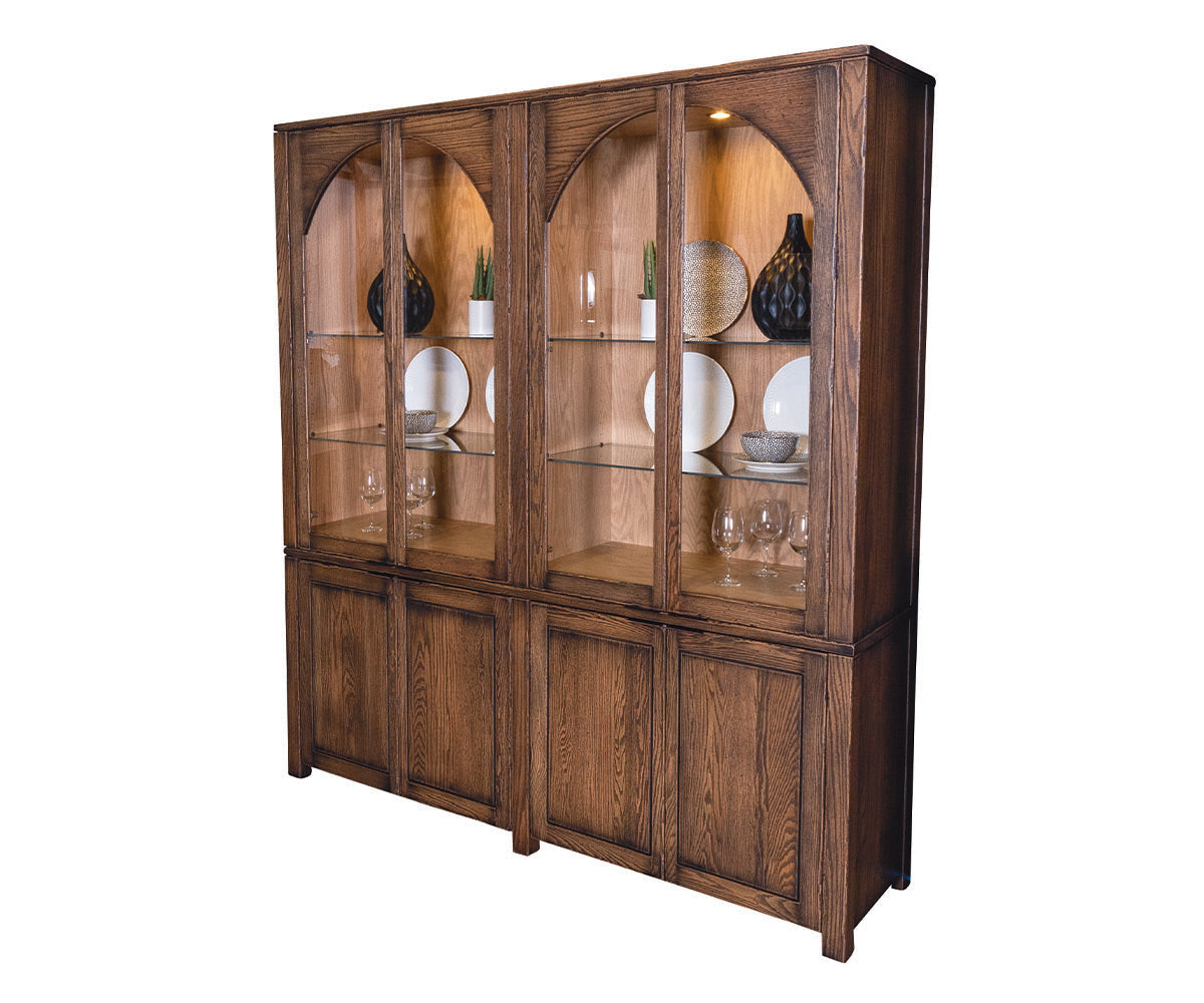 Alexandria Arch 4 Door Hutch
